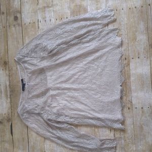 WHBM lace top Like New